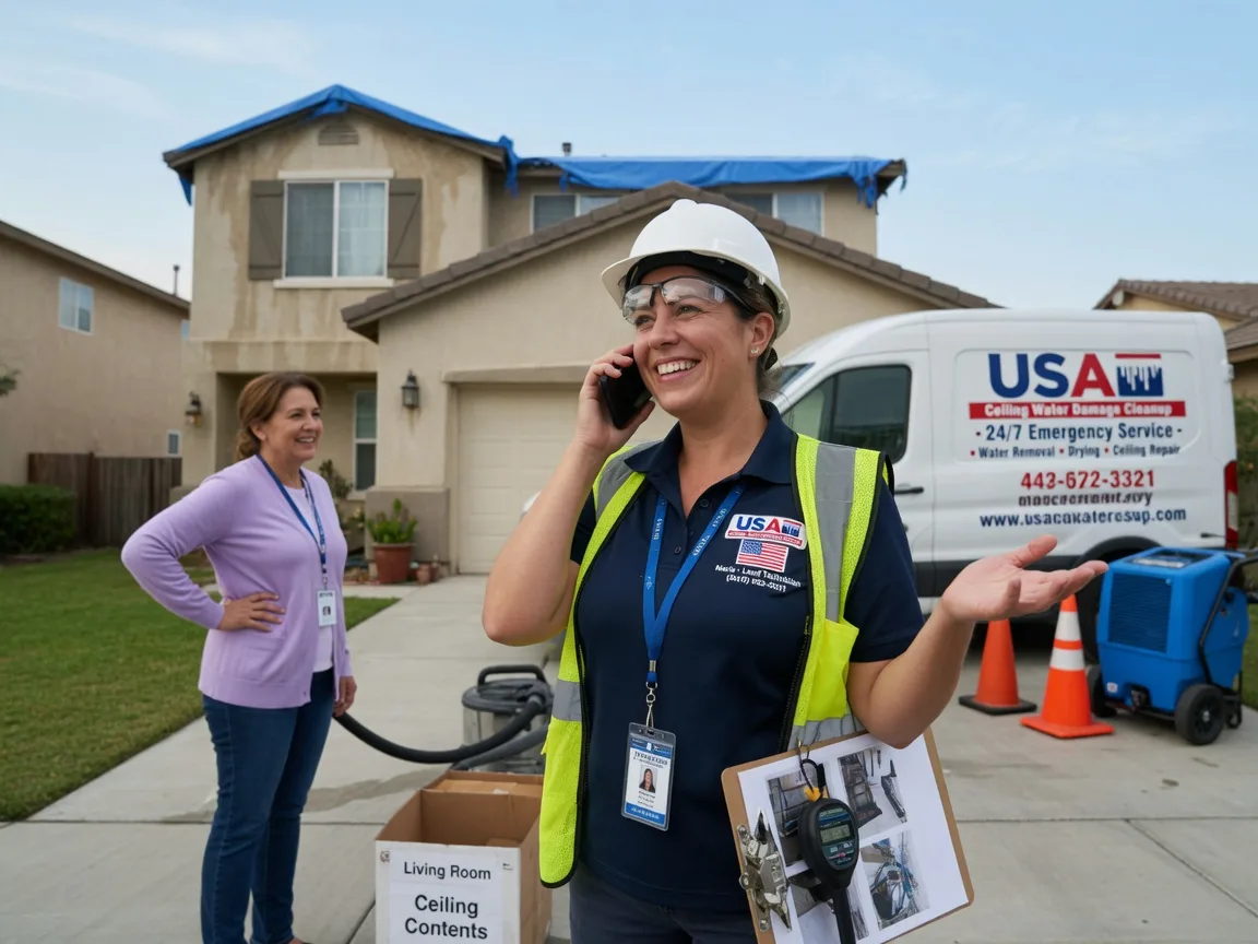 Ceiling Water Damage Restoration Cranfills Gap, TX FAQs